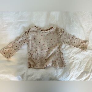 Zara kids matching floral set 18-24m